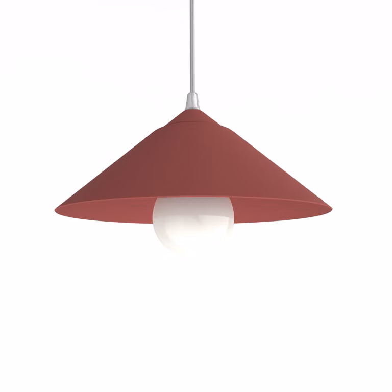 Lampada A Sospensione Chapeau Monocolore