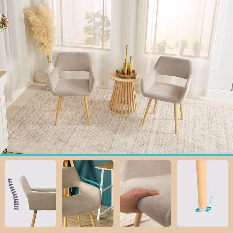 Sedie da pranzo - Sedie - Sedie a conchiglia - Sedie da cucina - Arredamento - Design scandinavo