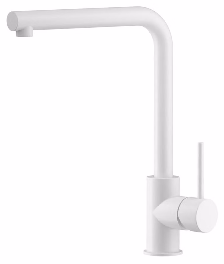 Miscelatore da cucina RONA, bianco opaco