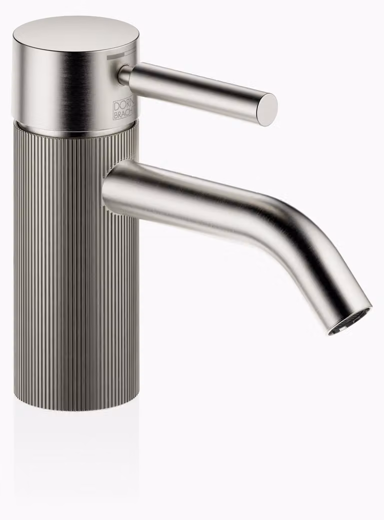 Dornbracht META Mitigeur monocommandé pour lavabo sans vidage, saillie 125mm, avec structure linéaire, 33529660-06, 33529660-06
