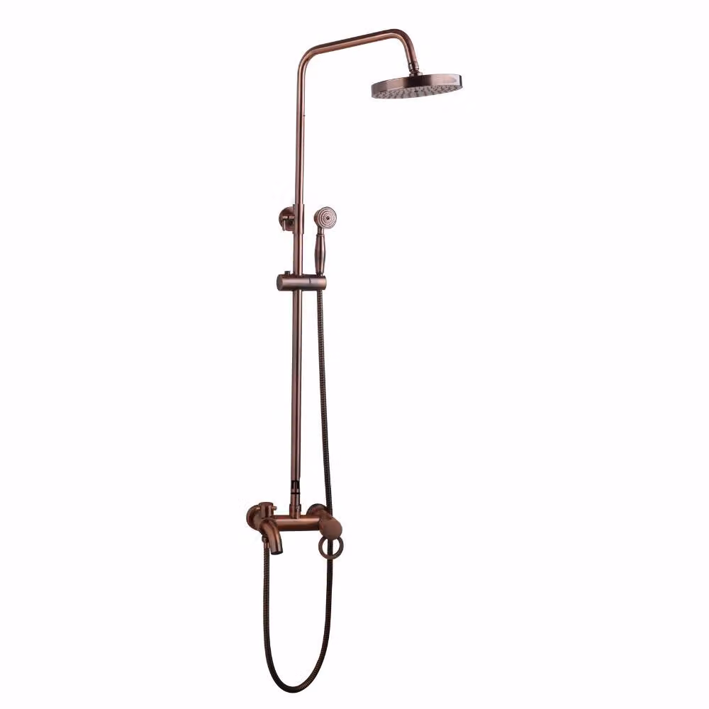 BATTERIA doccia KRAN retro rame CARLONA