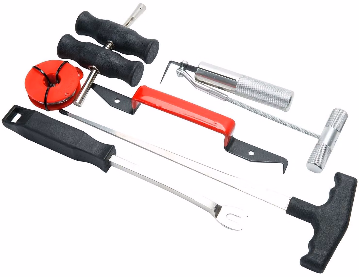 Solidchoice - Set di 7 pezzi per l'installazione e la rimozione di parabrezza per auto - Strumenti indispensabili