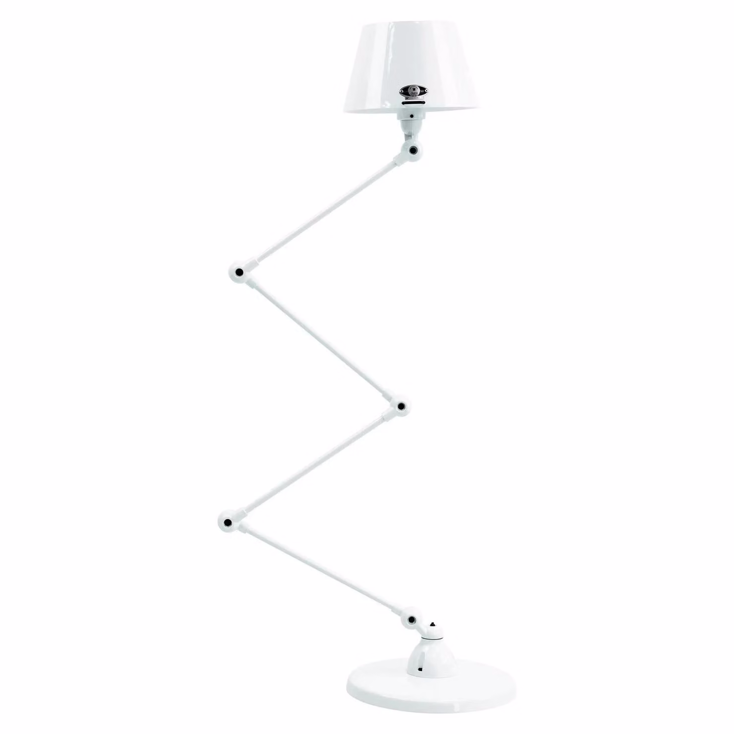 Jieldé Lampada da terra Aicler AID433, Bianco / Opale, Soggiorno / Sala da pranzo, Metallo, Industriale, Lampada da terra