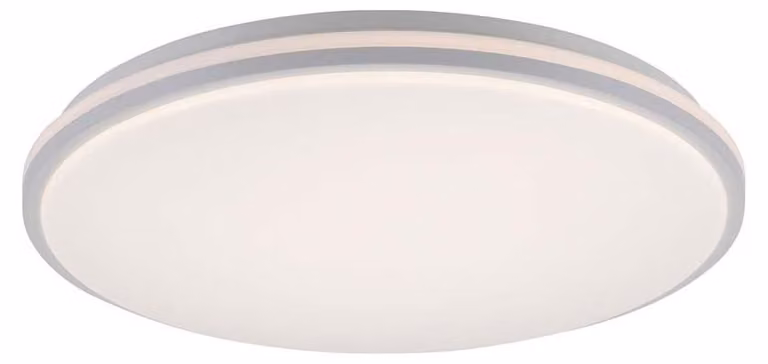 Plafoniera LED, bianca, dimmer a 3 livelli, P 49 cm