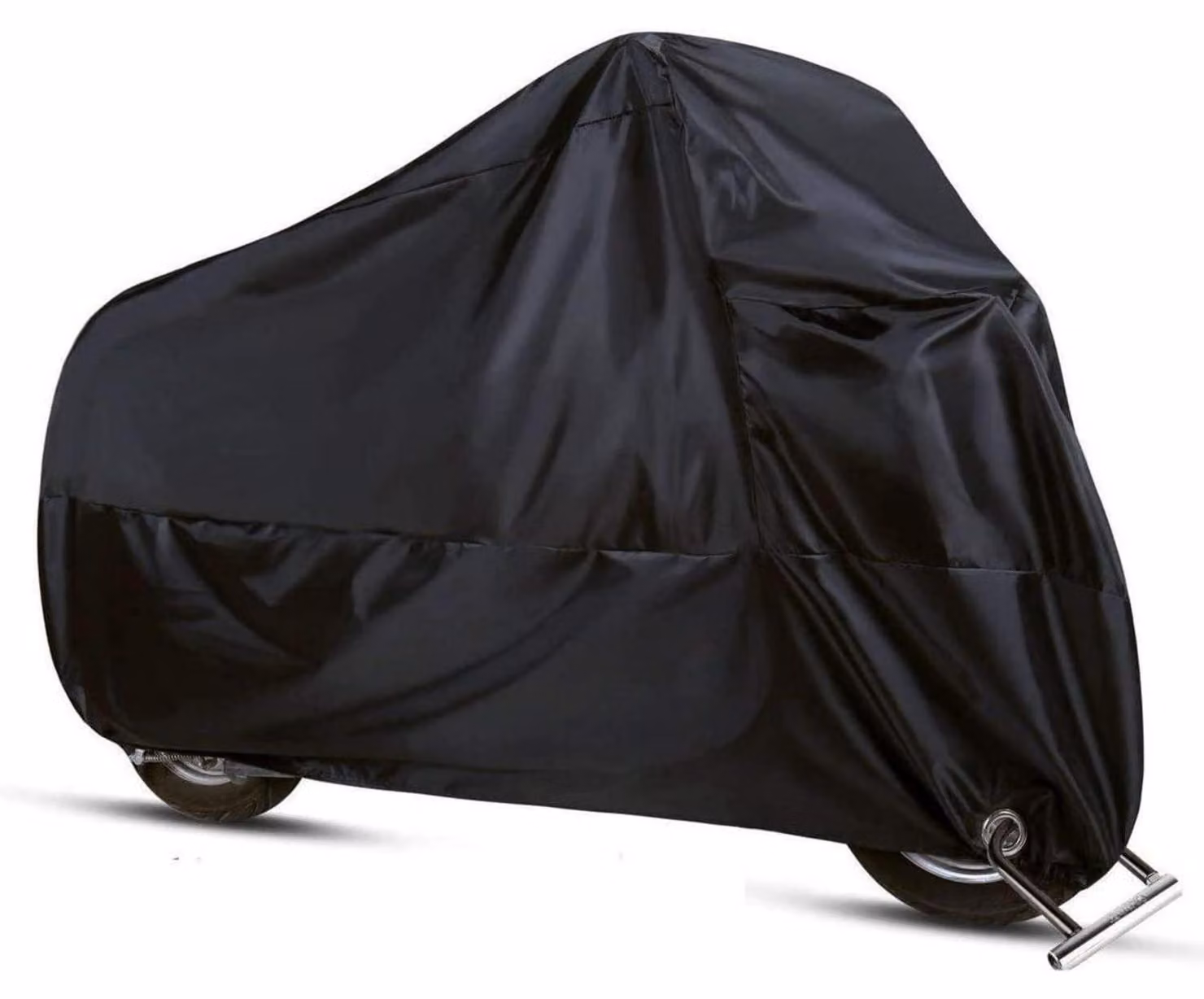 Copertura protettiva per moto, resistente alle intemperie invernali, impermeabile, in tessuto 210D, spessa, con copertura protettiva di dimensioni 4XL (295*110*140cm)