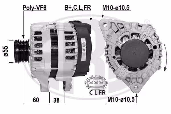 Alternatore 150A