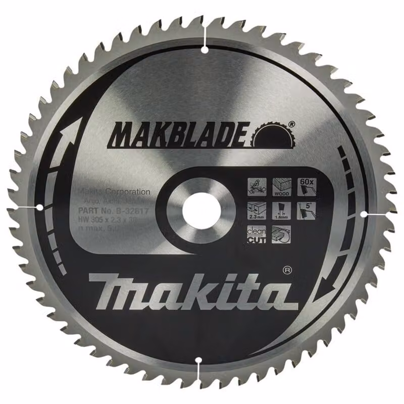Makblade Sega Per Sinterizzare Il Legno 305*30Mm 60Z