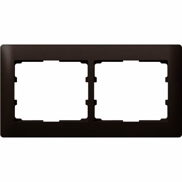 Legrand FRAME 2-F. BRONZO SCURO ORIZZONTALE. (771202 GALEA DB)