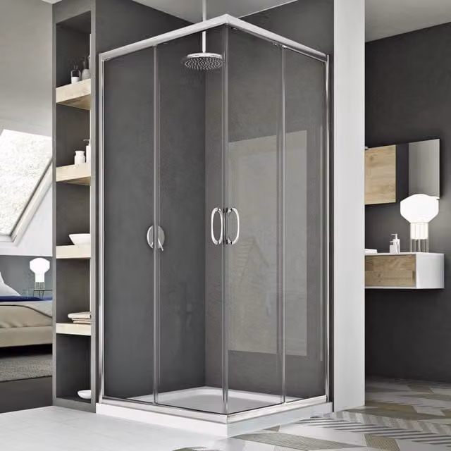 Box doccia 72x75CM H185 trasparente mod. Junior