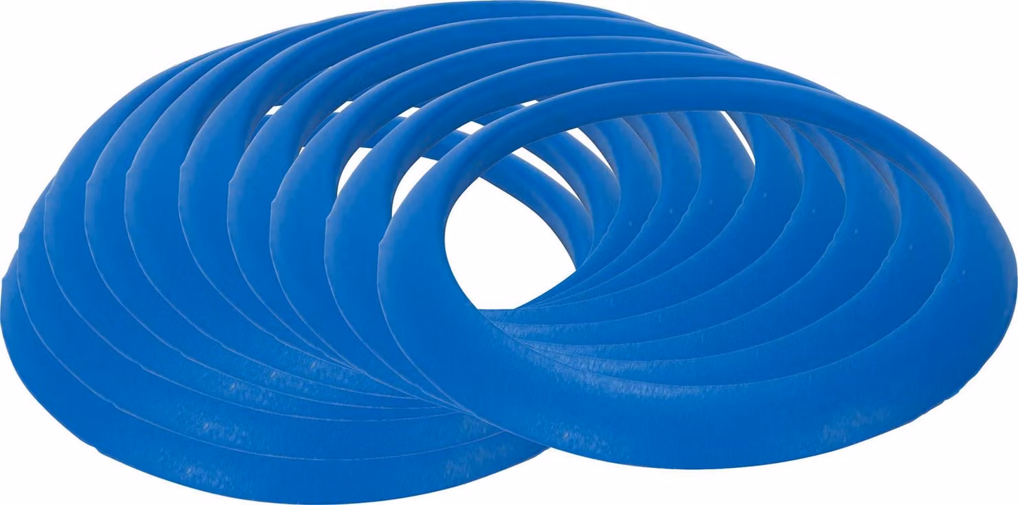 Anello marcatore Makita 25 mm blu 10 pz - 184684-3