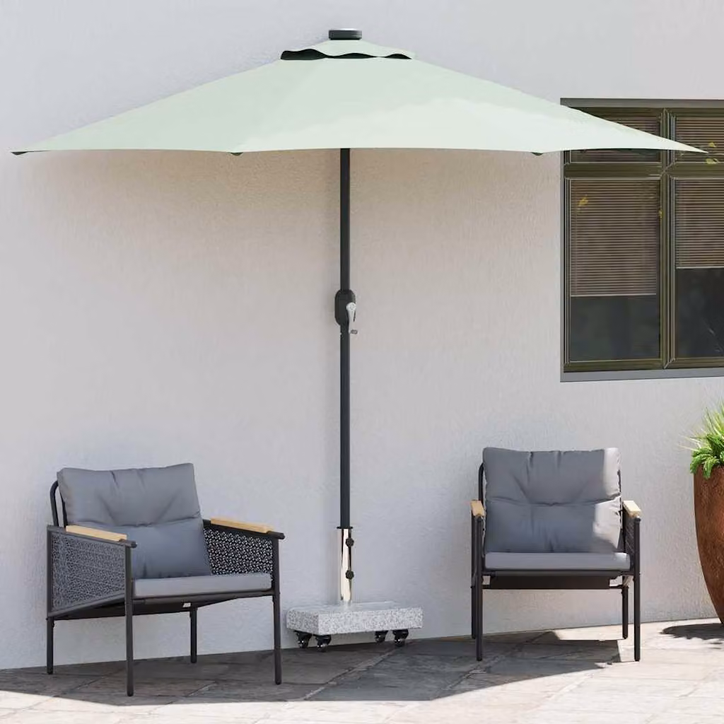 Maison Exclusive - Portaombrelli da 25 kg, grigio, in granito, forma rettangolare
