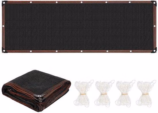 Schaduwnet 200x600 cm - Telo ombreggiante con protezione UV e bordi rinforzati per il giardino