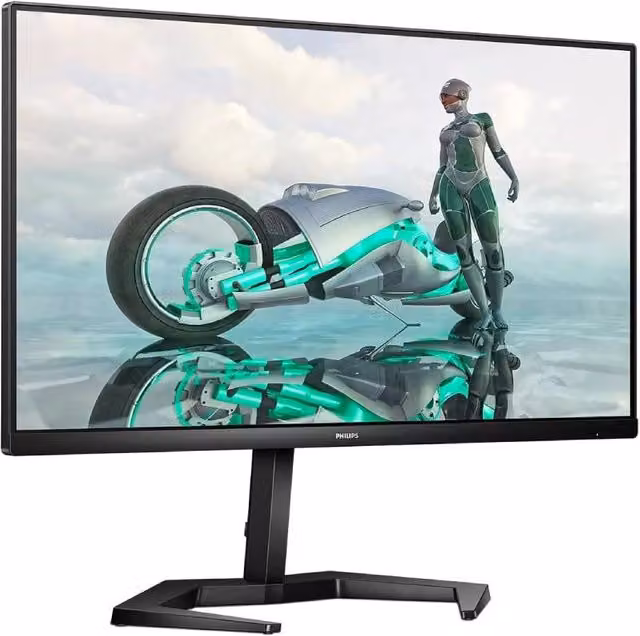 Monitor Gaming Philips 24M1N3200ZA/00 da 23.8 pollici IPS, 165Hz, 1ms, Nero, con HDMI e DisplayPort, funzione Pivot