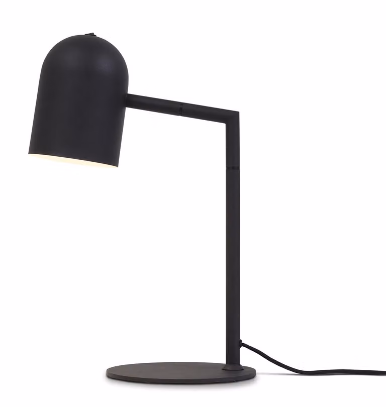 si tratta di RoMi - Lampada da tavolo Marseille - Nero - 30x20x45cm Lampada da tavolo - Lampada da comodino, soggiorno, camera da letto