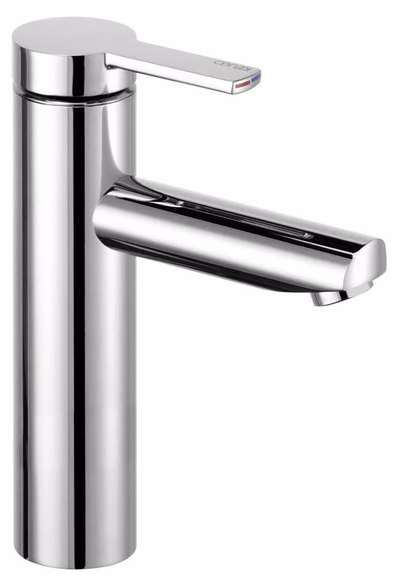 Miscelatore monocomando per lavabo Keuco Plan Blue 130 mm senza scarico - cromato - 53902010102