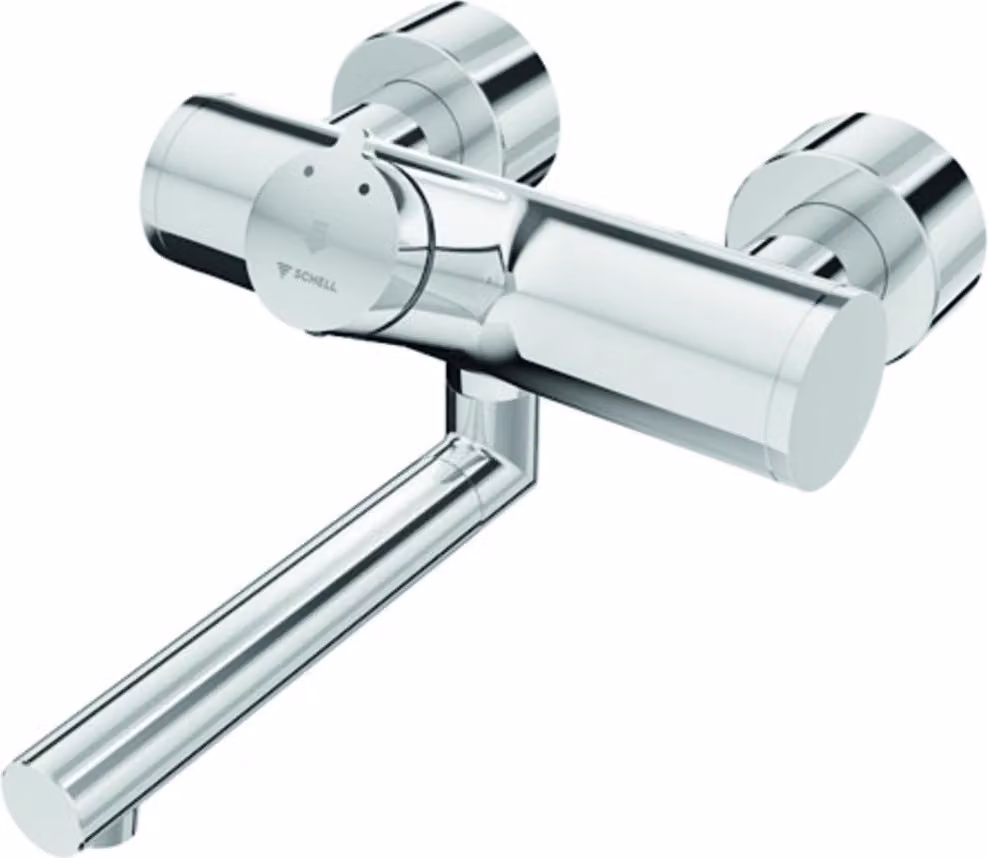 Schell VITUS VW-SC-M rubinetto per WC a parete, cromo 270 mm