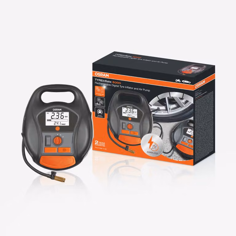 OSRAM PNEUMATICI Gonfiare 6000