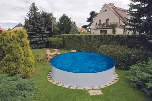 Set Skimmer e Ingresso Azuro per Piscina Interrata con Rivestimento Lagoon e Parete Bianca, L/P/H: 5,5 x 3,7 x 1,2 m – 1