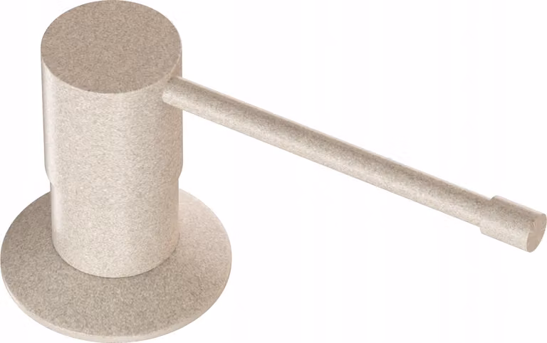 Granitan - Distributore di sapone - Distributore di detersivo per piatti - Beige - Accessori da cucina