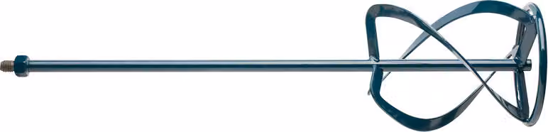 Miscelatore da cantiere Hardex 120 mm x 600 mm per malta adesiva, filettatura esterna M14