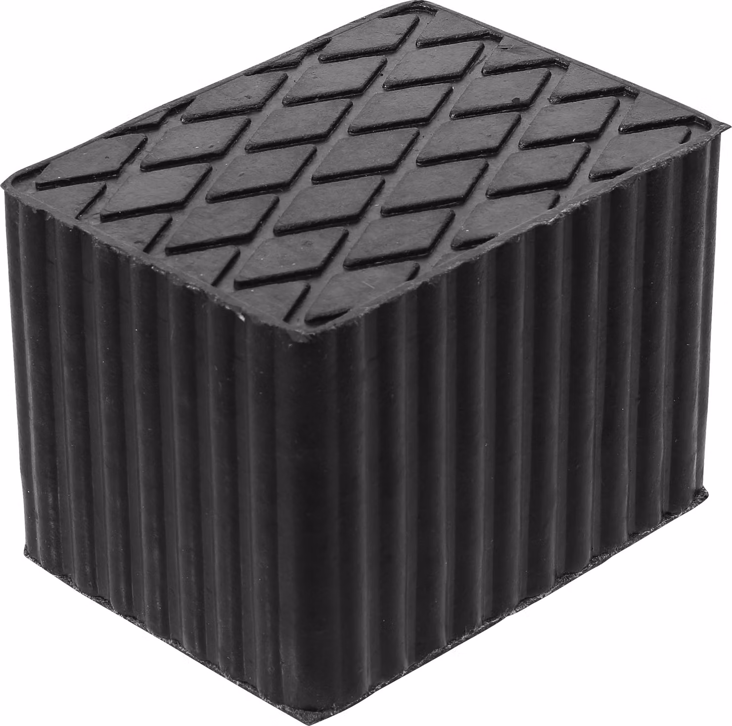 BGS Supporto in gomma per piattaforme di sollevamento 160 x 120 x 115 mm - 7039