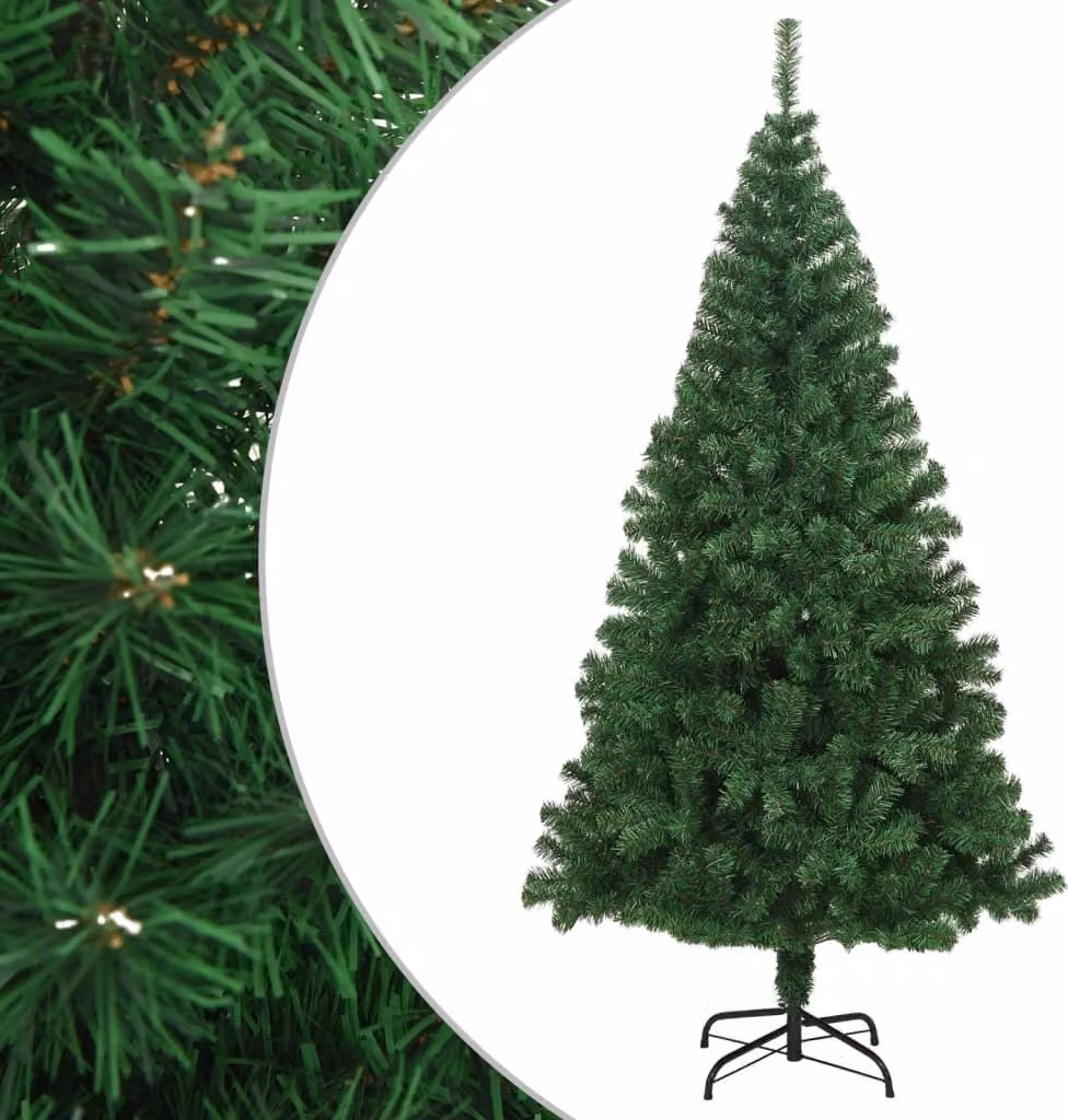 Maison Exclusive - Albero di Natale artificiale con rami spessi, verde, 180 cm, PVC