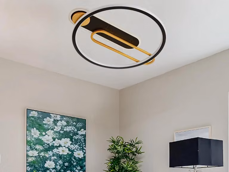 Lampada a soffitto a LED con telecomando, 60W - TB1306/BG