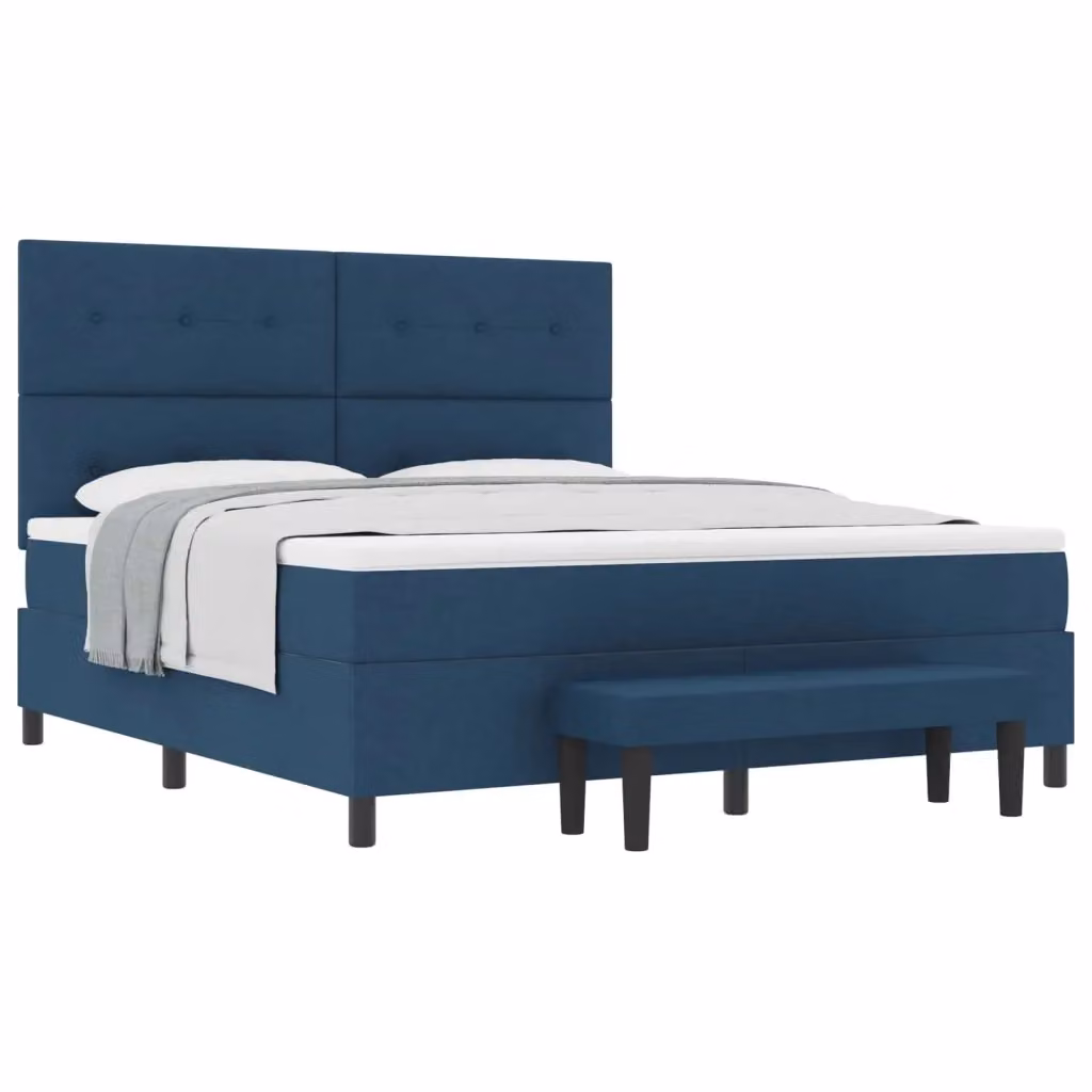 Letto ibrido con materasso vidaXL in tessuto blu L: 180 cm, P: 200 cm, H: 280 cm – 2
