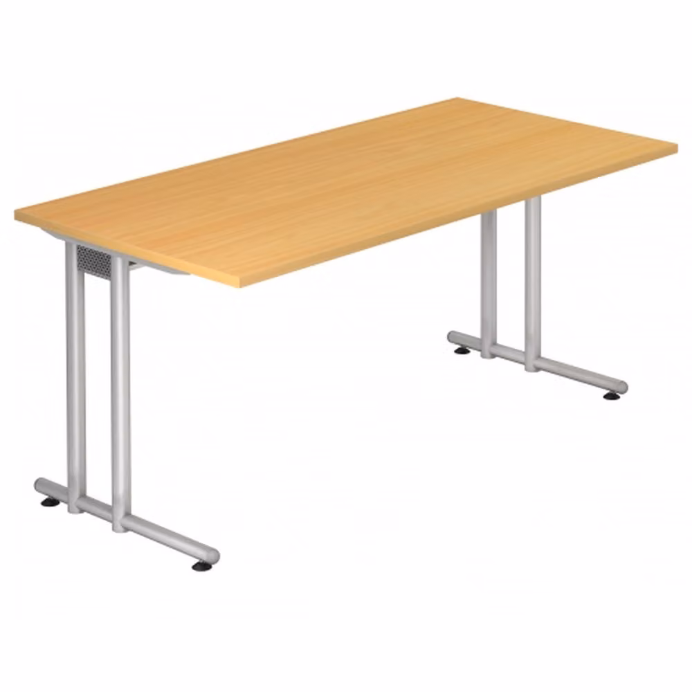 HAMMERBACHER NS16 Schreibtisch buche rechteckig