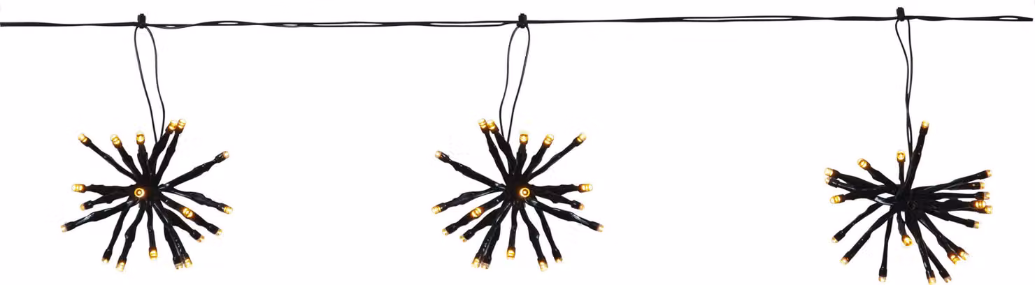 LED-Lichterkette 'Tenda di fiori', 10 grappoli