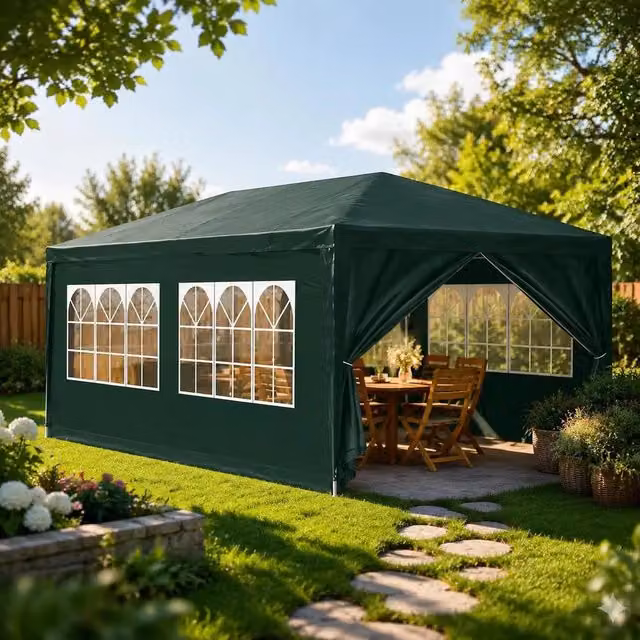 Party Tent 3x6 M Green