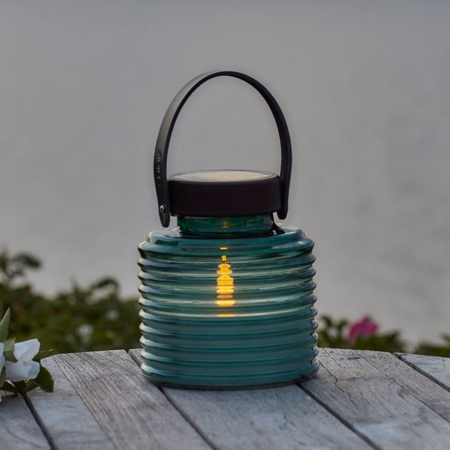 Sirius Lampada solare Aston Jar, Verde, Vetro, Lampada solare