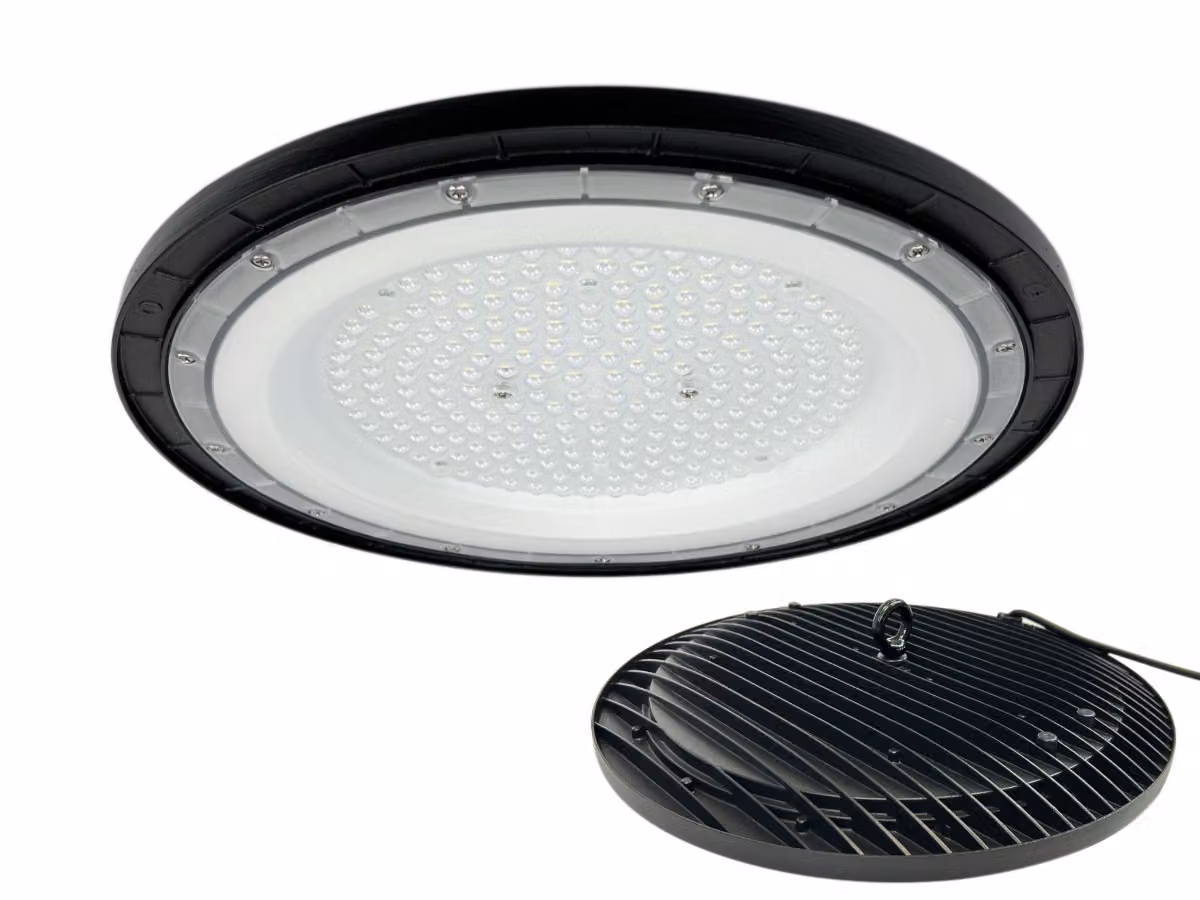 Lampada industriale a LED per capannoni 150W 4000K IP65 Design UFO