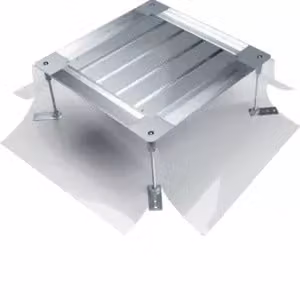 Hager UDH3215265, zinco, conforme alla norma EN50085-2-2
