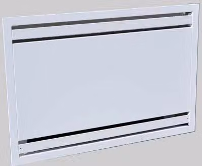 Pannello in lamiera smaltata bianco per incasso Ventilclima Vce 70