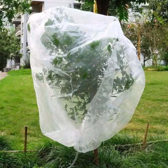 Rete di protezione per frutta blu 195x175 cm per uccelli da giardino