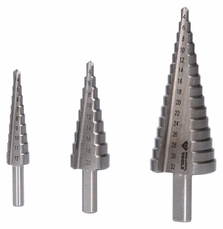 BRILLIANT TOOLS Set di punte a gradino 3 pezzi Ø 4 - 32 mm - BT101925