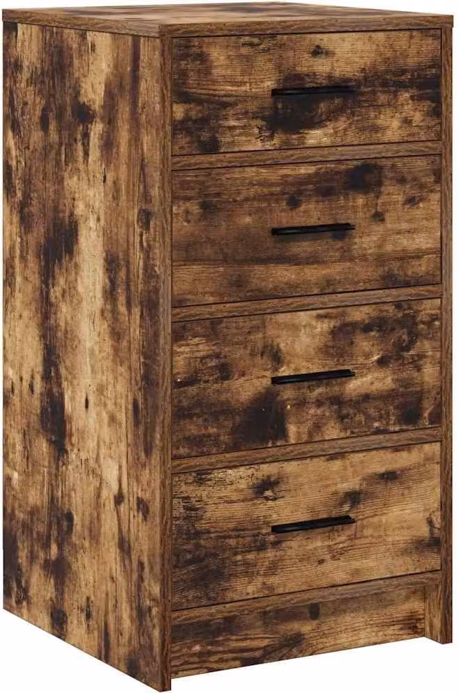 Credenza Rovere fumo 40 x 41 x 75 cm Legno multistrato