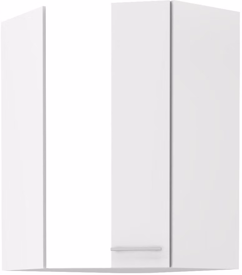 Mobile alto angolare LAJLA - 60x60 cm, bianco