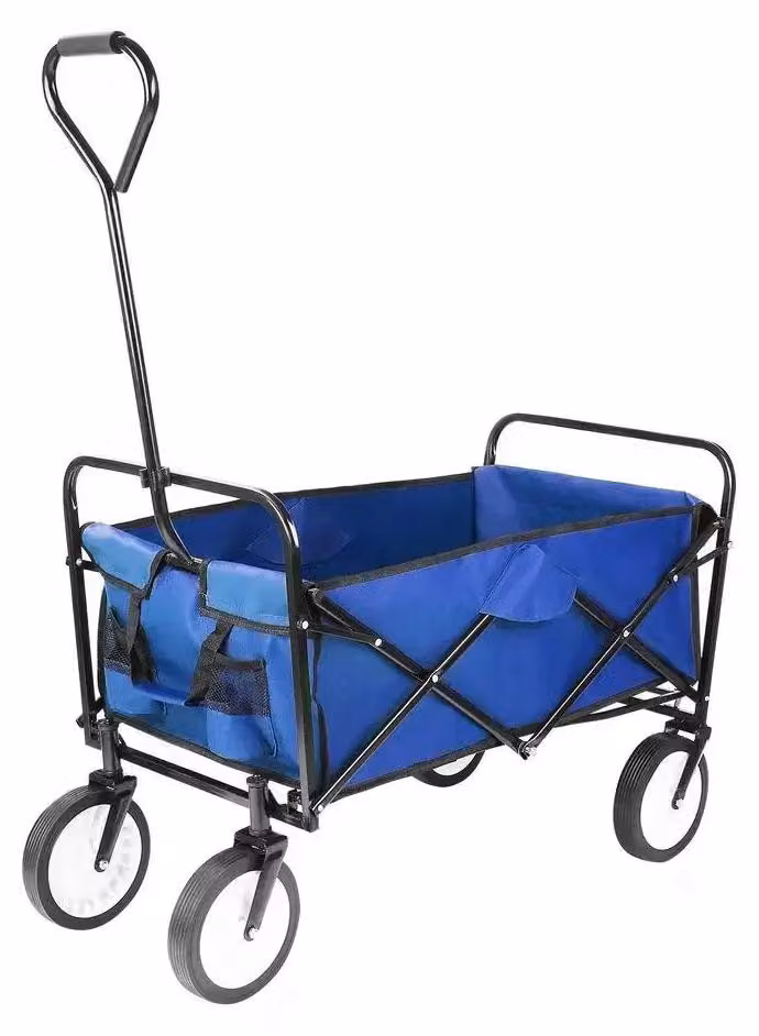 Bolderkar - Carrello - Carrello per il trasporto di oggetti pesanti - Pieghevole - Carrello da spiaggia - Robusto, ideale per il campeggio