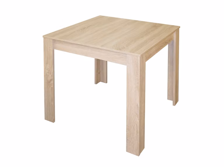 Tavolo da pranzo Pit 0566 80x80 rovere grezzo L H P 80 x 75 x 80 cm