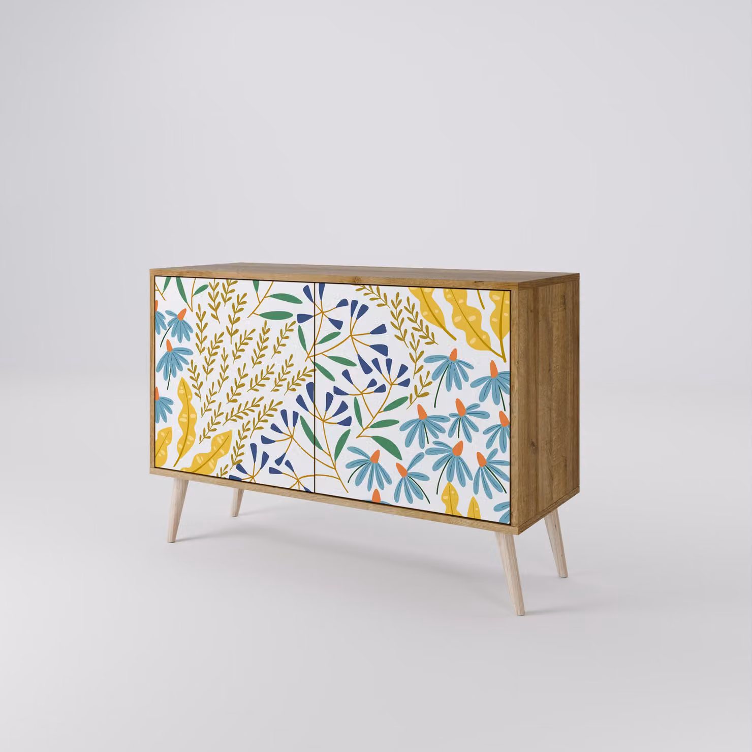 Cassettiera Spacerebels a 2 ante - credenza cassettiera - credenza alta - mobile guardaroba - soggiorno camera da letto - 57,5×111×42 (HxLxP)