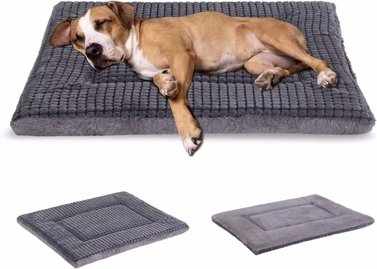 Tappetino per cani, in memory foam, adatto a cani di piccola e media taglia, reversibile e lavabile
