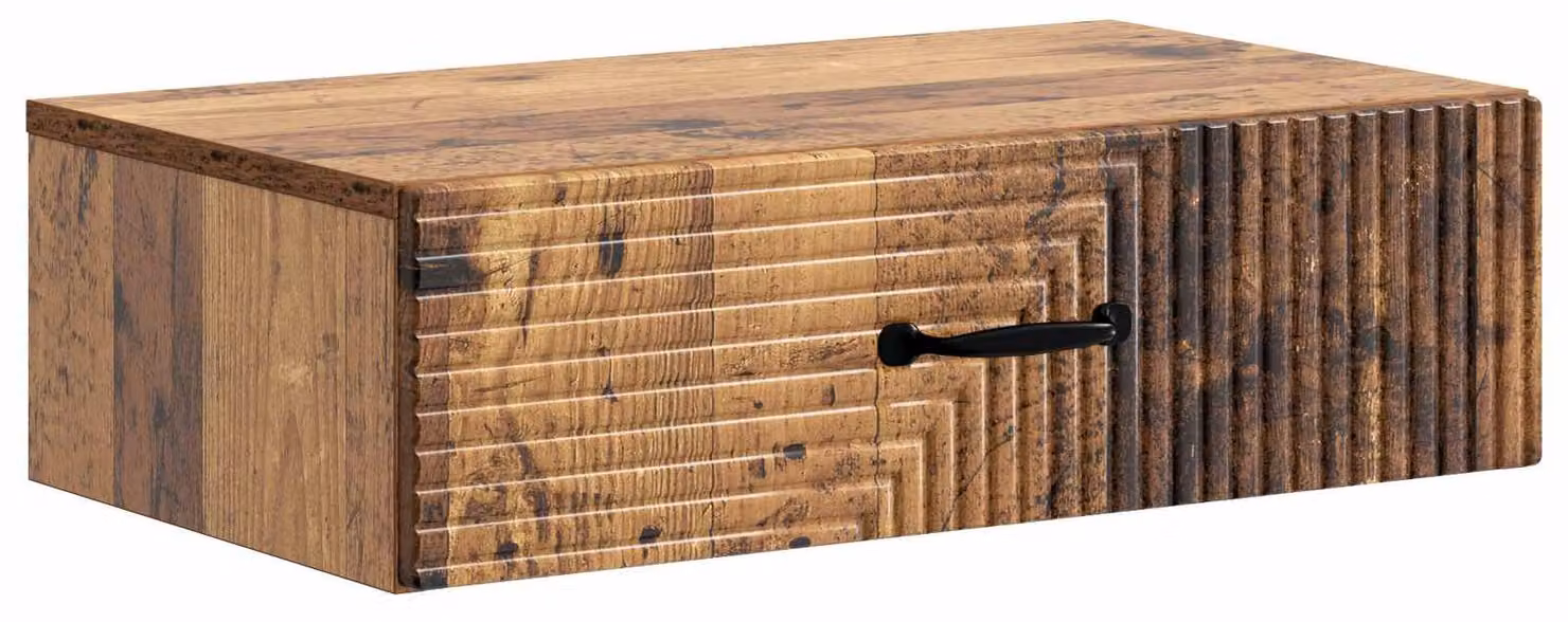 Tavolino da Parete Laterale Legno antico 59 x 34,5 x 17 cm