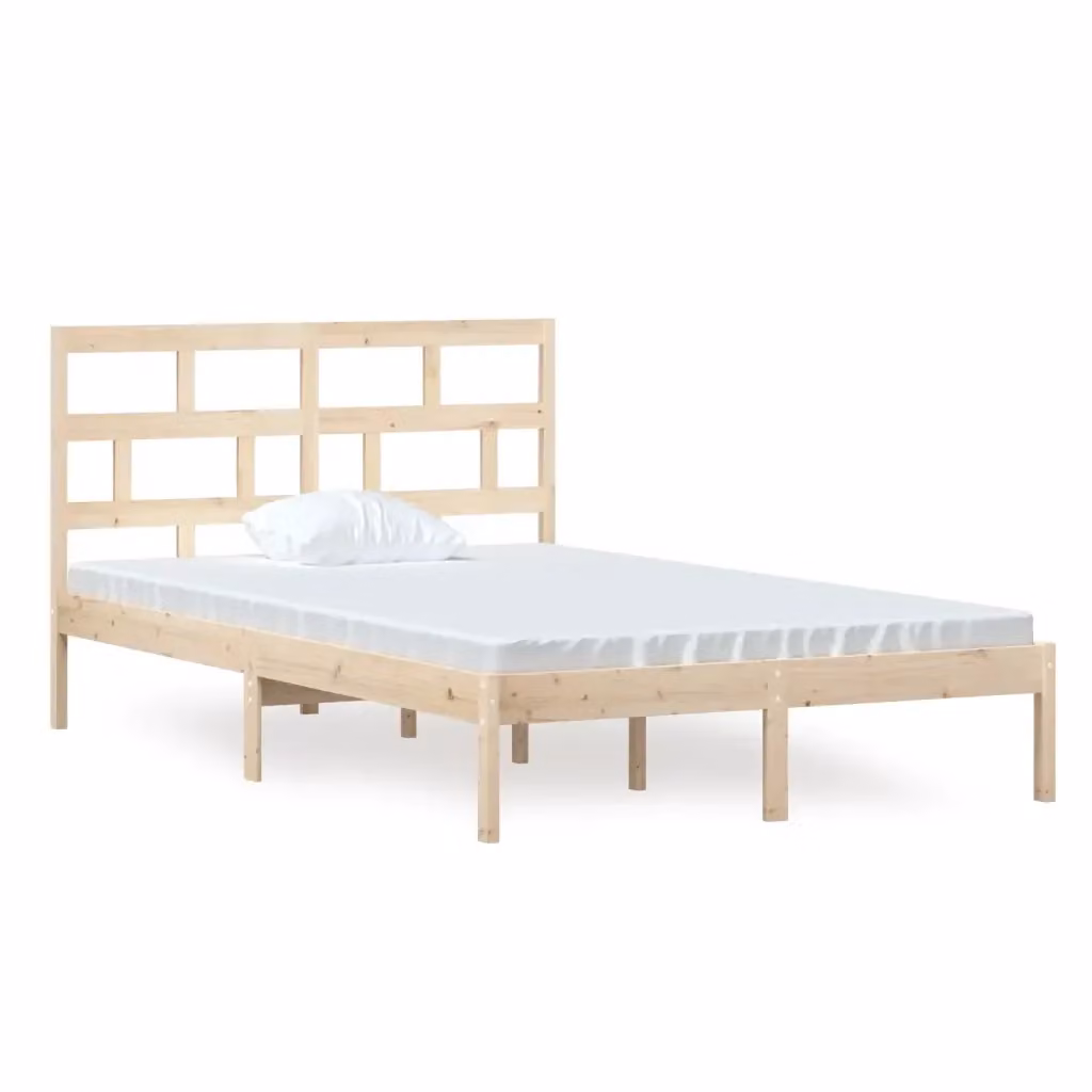 Giroletto in legno massello di pino non trattato con doghe fisse L/P/H: 200 x 120 x 20 cm – 2