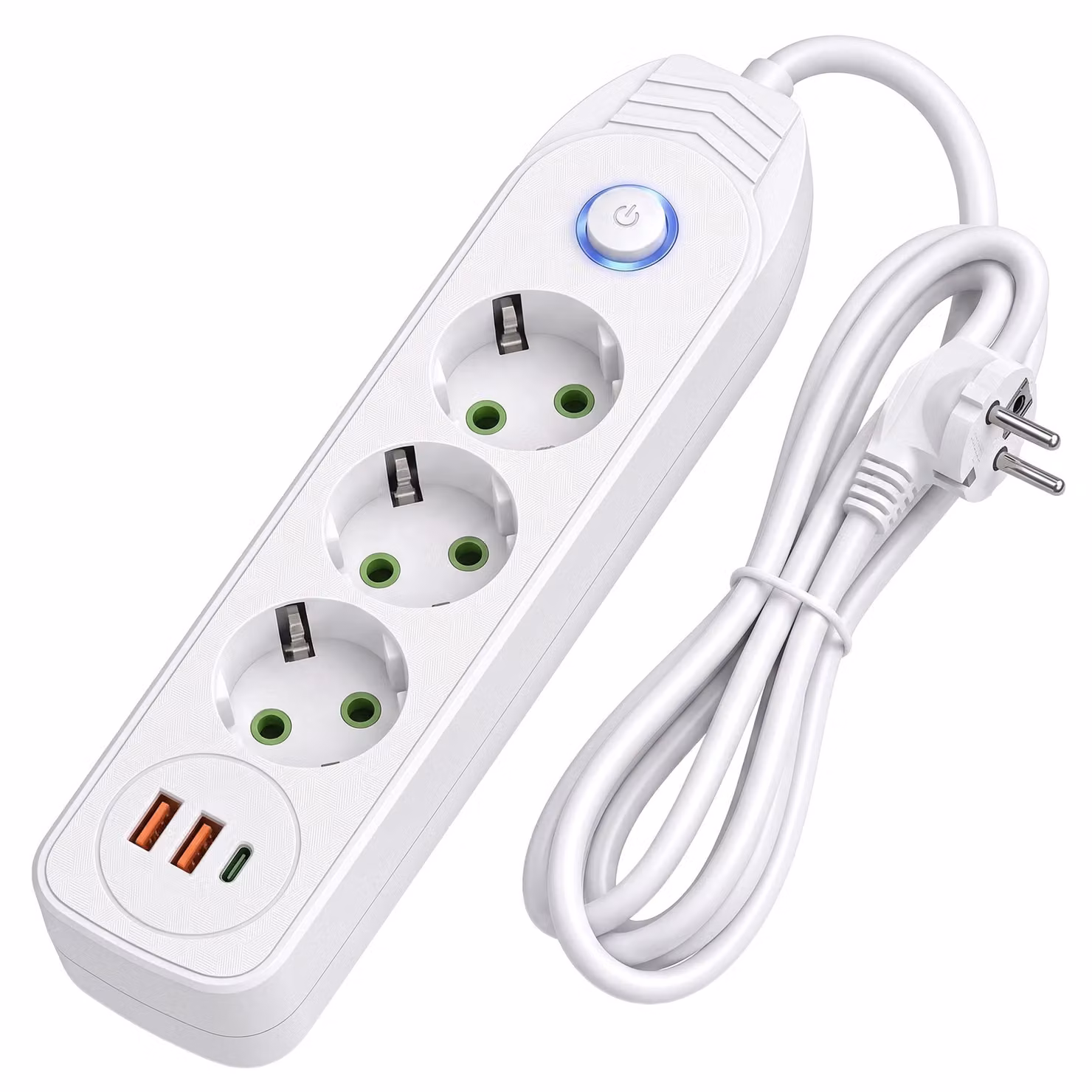 Multipresa Toolight Jnh024-3B White