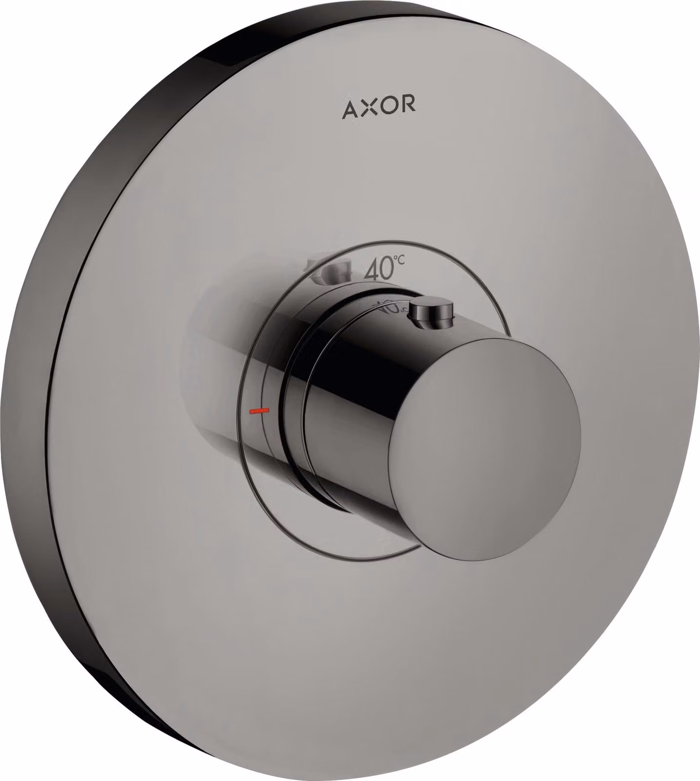 hansgrohe AXOR Starck ShowerSelect Thermostat de douche à débit élevé rond encastré, 36721330, 36721330