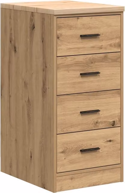 Armadietto da garage DESIGN IN in legno color marrone, montabile a parete, L: 40 cm, P: 51 cm, H: 85 cm