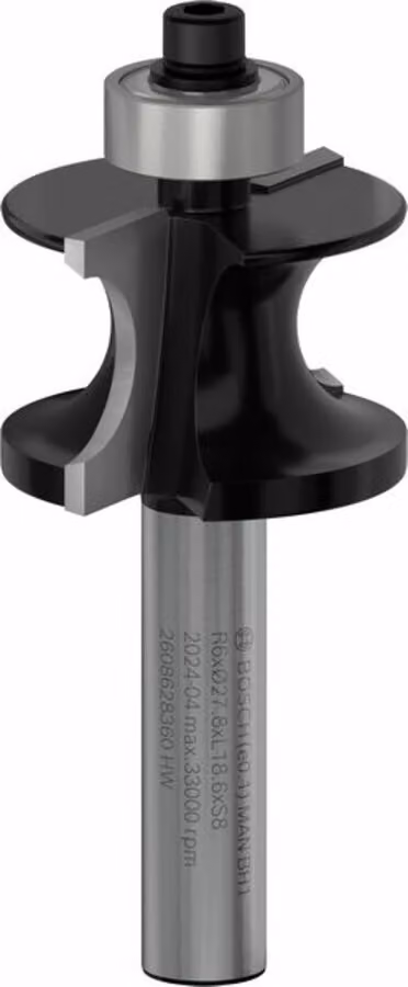 Bosch PRO fresa mezzotonda 8x27,8x63 mm