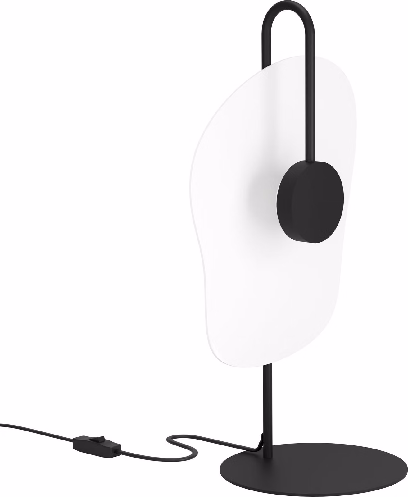 EGLO Larderia, nero, bianco, acciaio, legno, IP20, II, 1 lampadina/e, 5,4 W